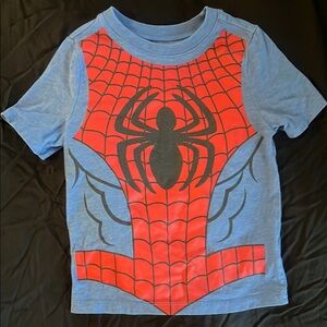 Kids Spider-Man T-Shirt - Red and Blue